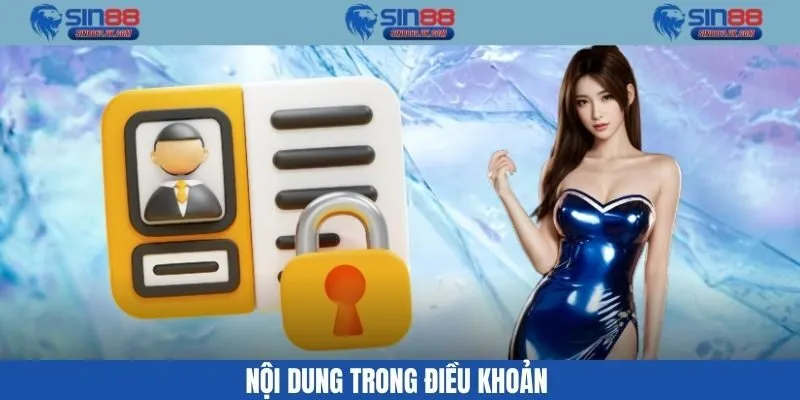 Nội dung trong điều khoản