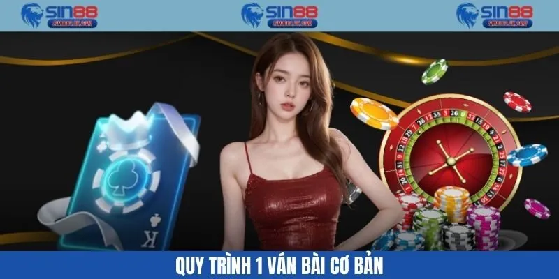 Quy trình 1 ván bài cơ bản