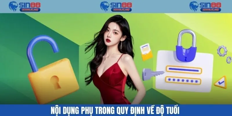 Nội dụng phụ trong quy định về độ tuổi